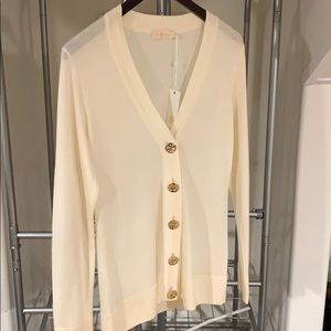 Tory Burch Cream Sweater